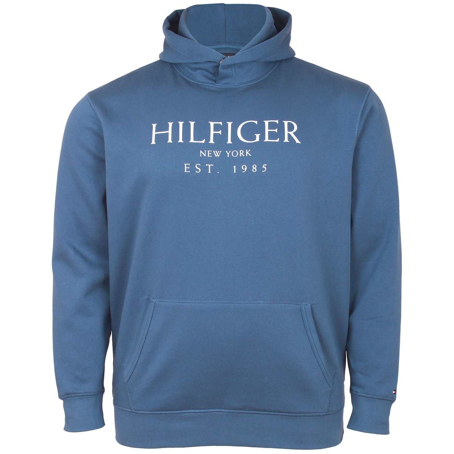 Plus Size Big Hilfiger Hoodie Aegean Sea