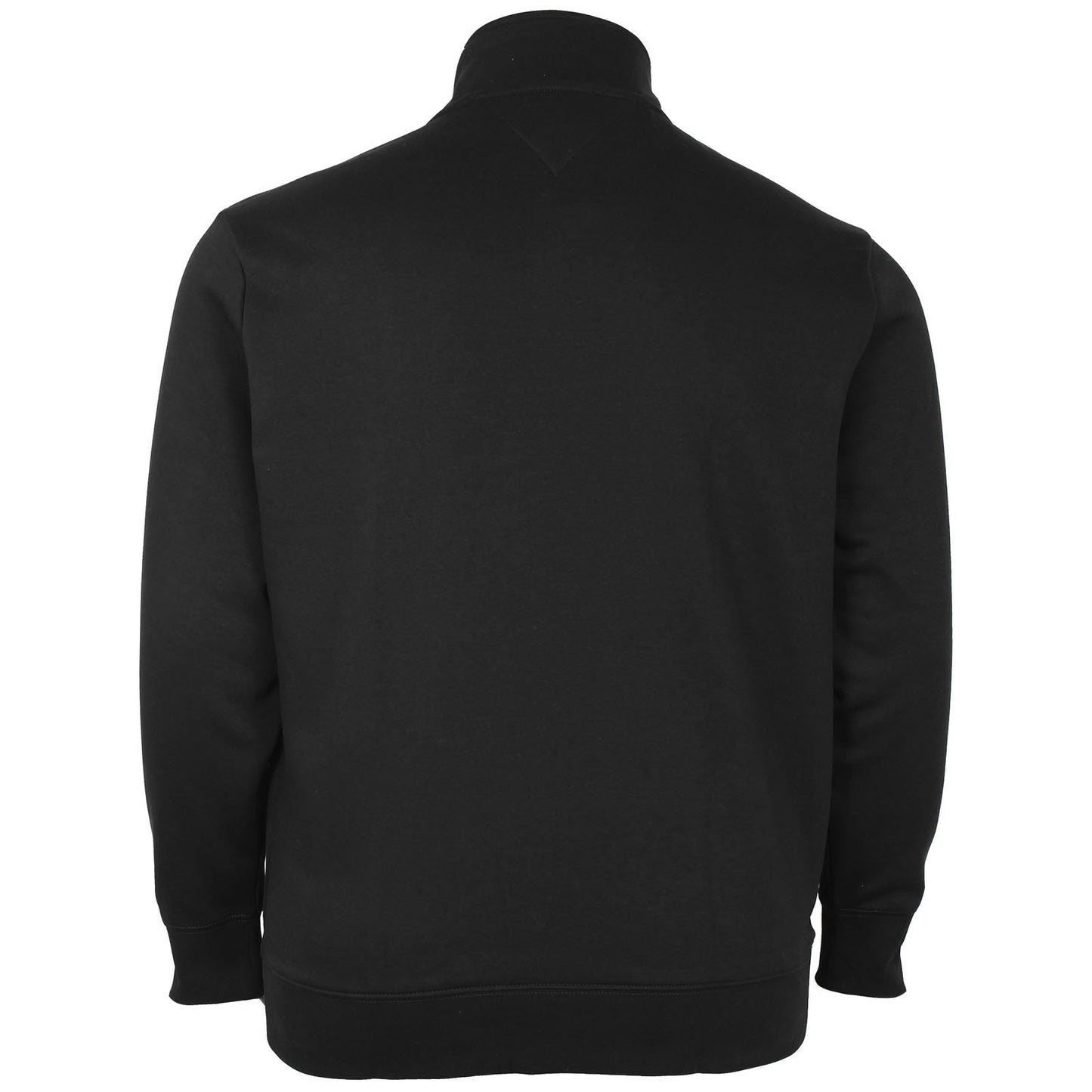 Plus Size Logo Mock Neck Sweatshirt Black