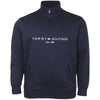 Tommy Hilfiger Plus Size Logo Mock Neck Sweatshirt Desert Sky