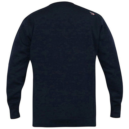 Plus Size Keyworth Graphic Crew Sweatshirt Navy