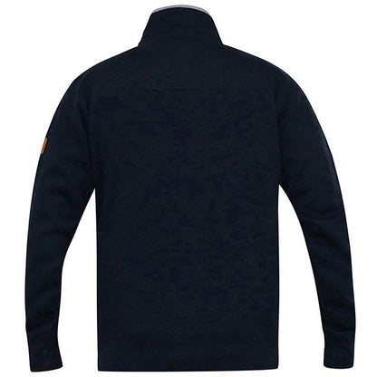 Plus Size Nashua Zip Through Sweatshirt Navy