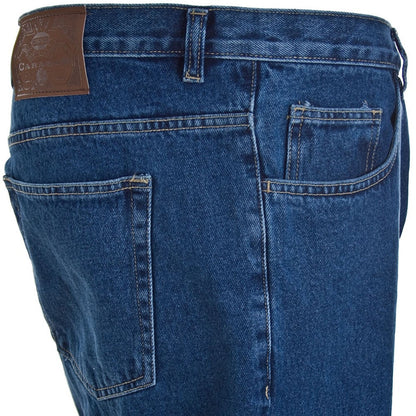 Plus Size Basic Jeans Stone Wash