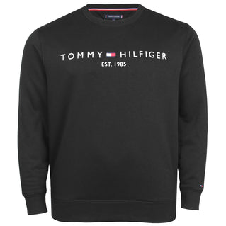 Tommy Hilfiger Plus Size Logo Sweatshirt Black