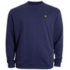 Plus Size Ml424 Crew Neck Sweatshirt Navy