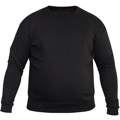 Rockford Plus Size Crew Sweatshirt Black