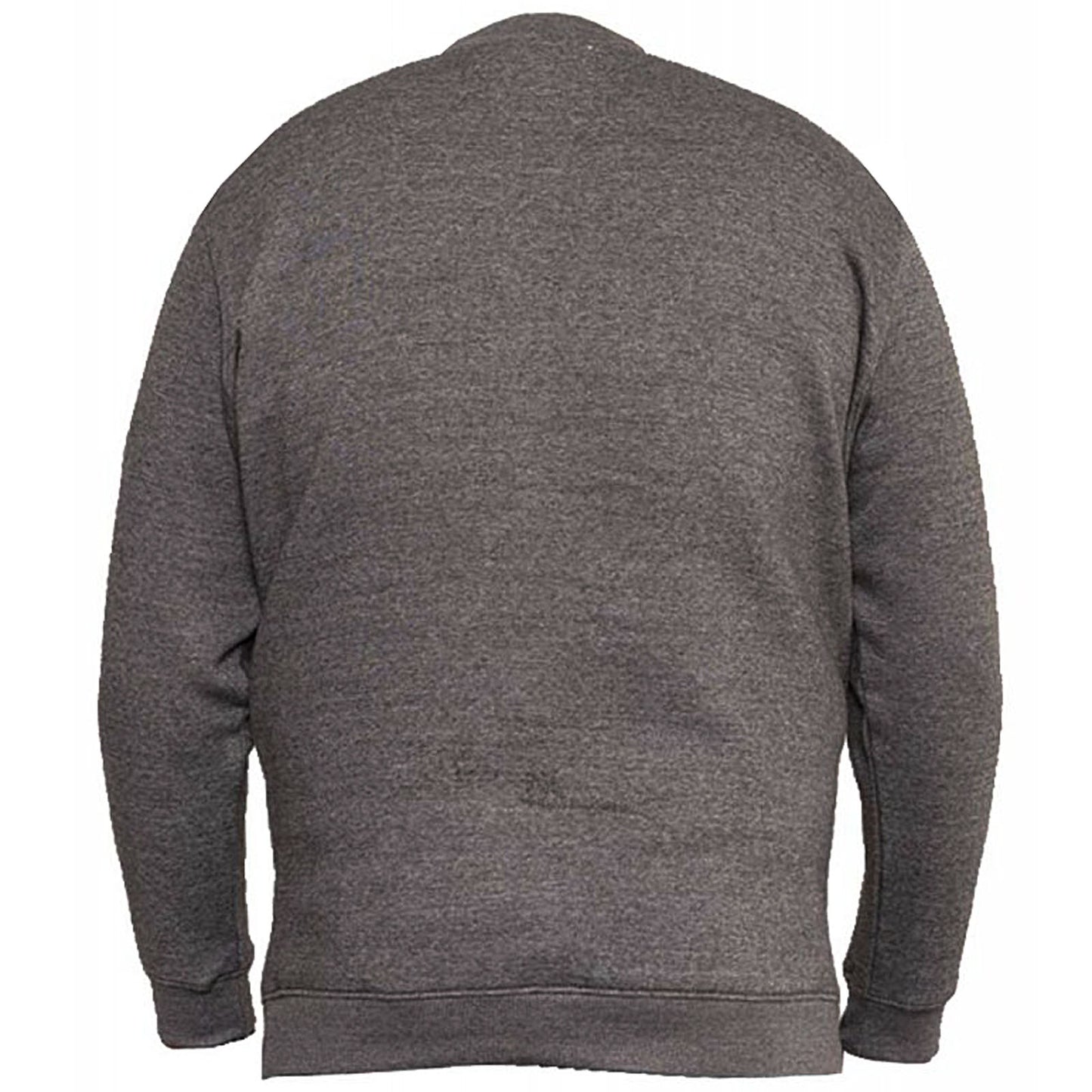 Plus Size Crew Sweatshirt Grey