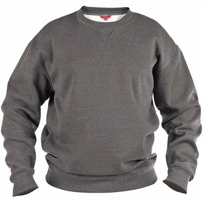 Plus Size Crew Sweatshirt Grey