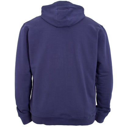 Plus Size Ml420 Zip Through Hoodie Navy