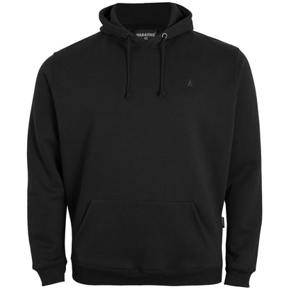 Solid State Plus Size Back Logo Hoodie Black