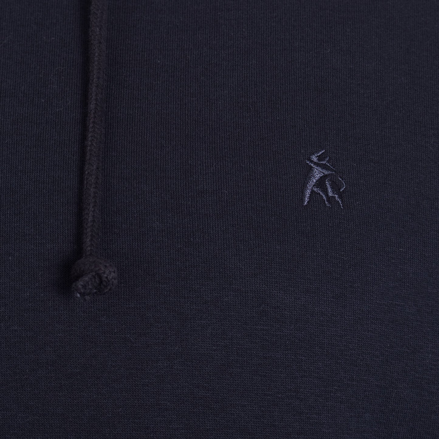 Plus Size Back Logo Hoodie Navy