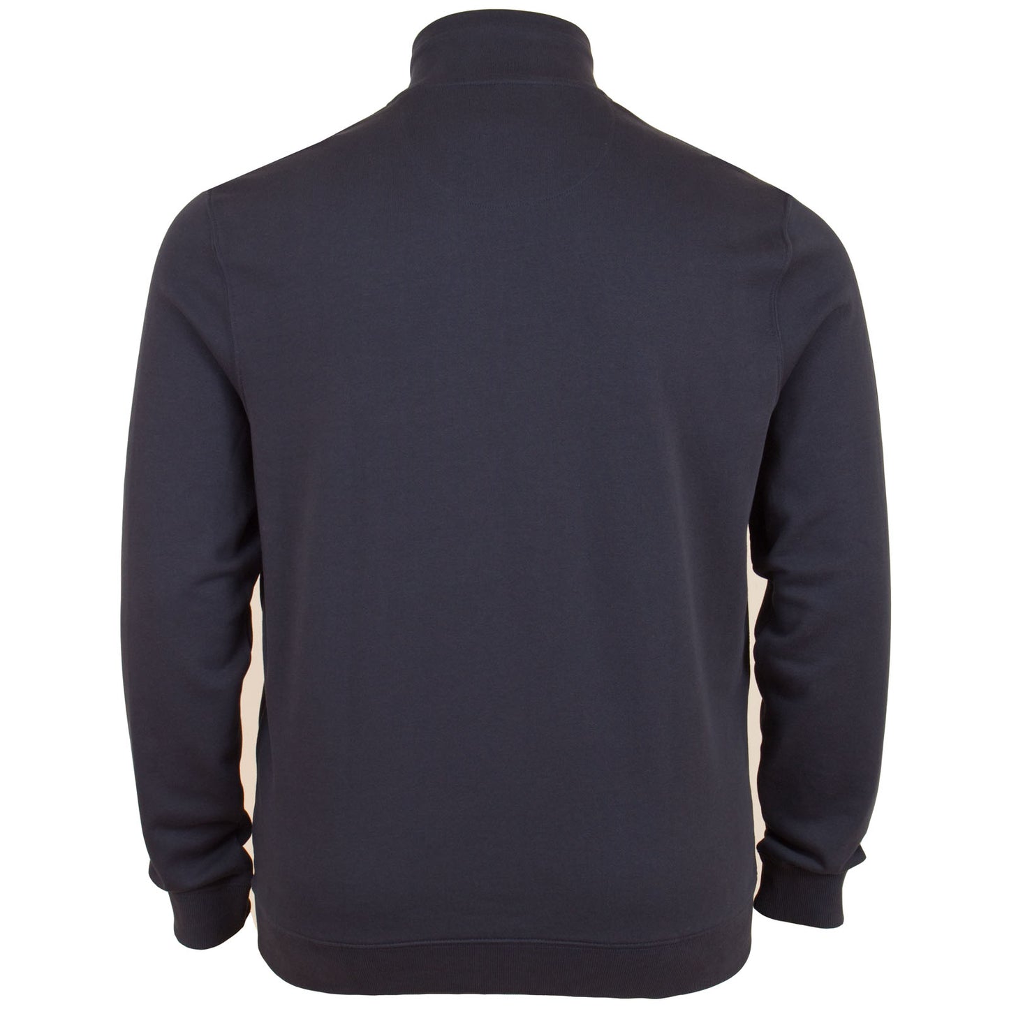 Plus Size Aintree 1/4 Zip Sweatshirt Navy