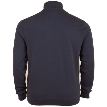 Plus Size Aintree 1/4 Zip Sweatshirt Navy