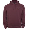 Plus Size Ml416 Pullover Hoodie Burgundy