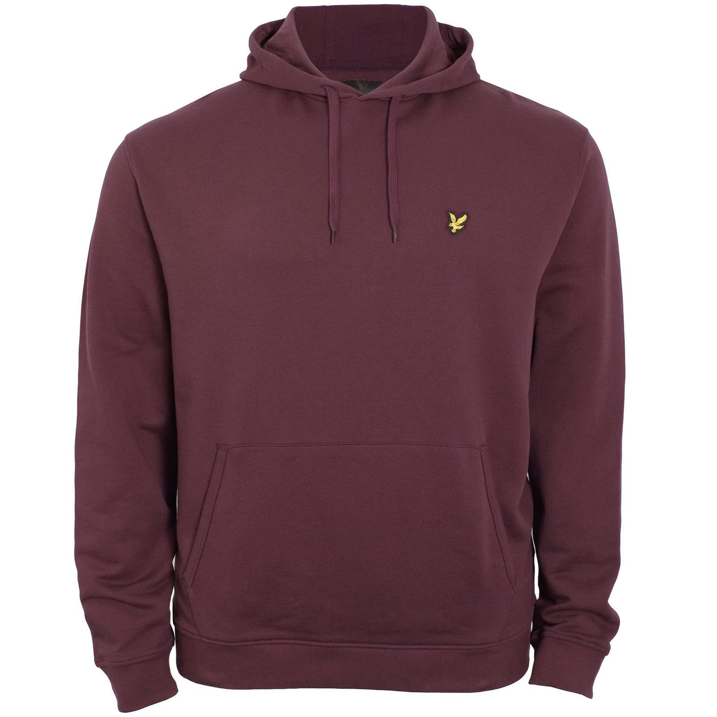 Plus Size Ml416 Pullover Hoodie Burgundy