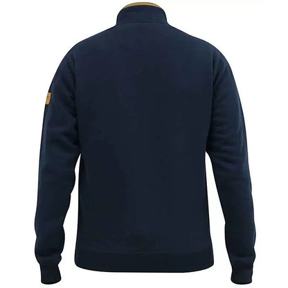 Plus Size Donald Quarter Zip Sweatshirt Navy