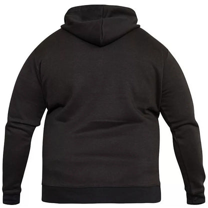 Plus Size Cantor Zip Hoodie Black