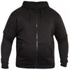 Plus Size Cantor Zip Hoodie Black