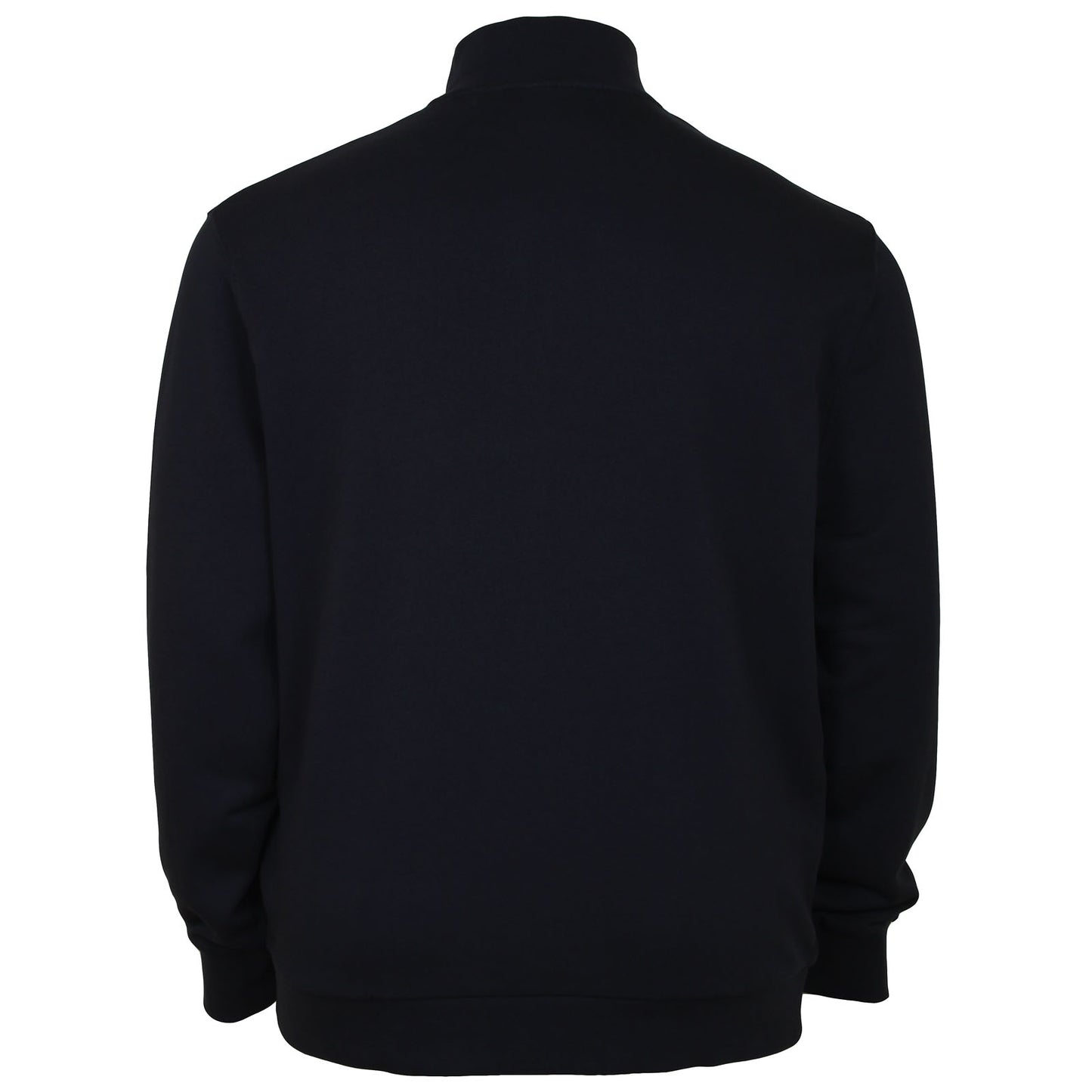 Plus Size Ml2022 Loopback Quarter Zip Sweater Dark Navy