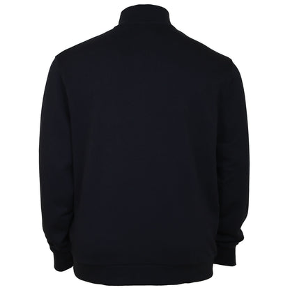 Plus Size Ml2022 Loopback Quarter Zip Sweater Dark Navy