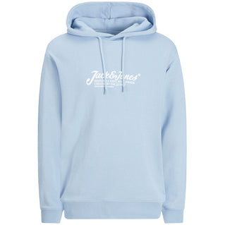 Jack & Jones Plus Size Beau Hoodie Chambray Blue