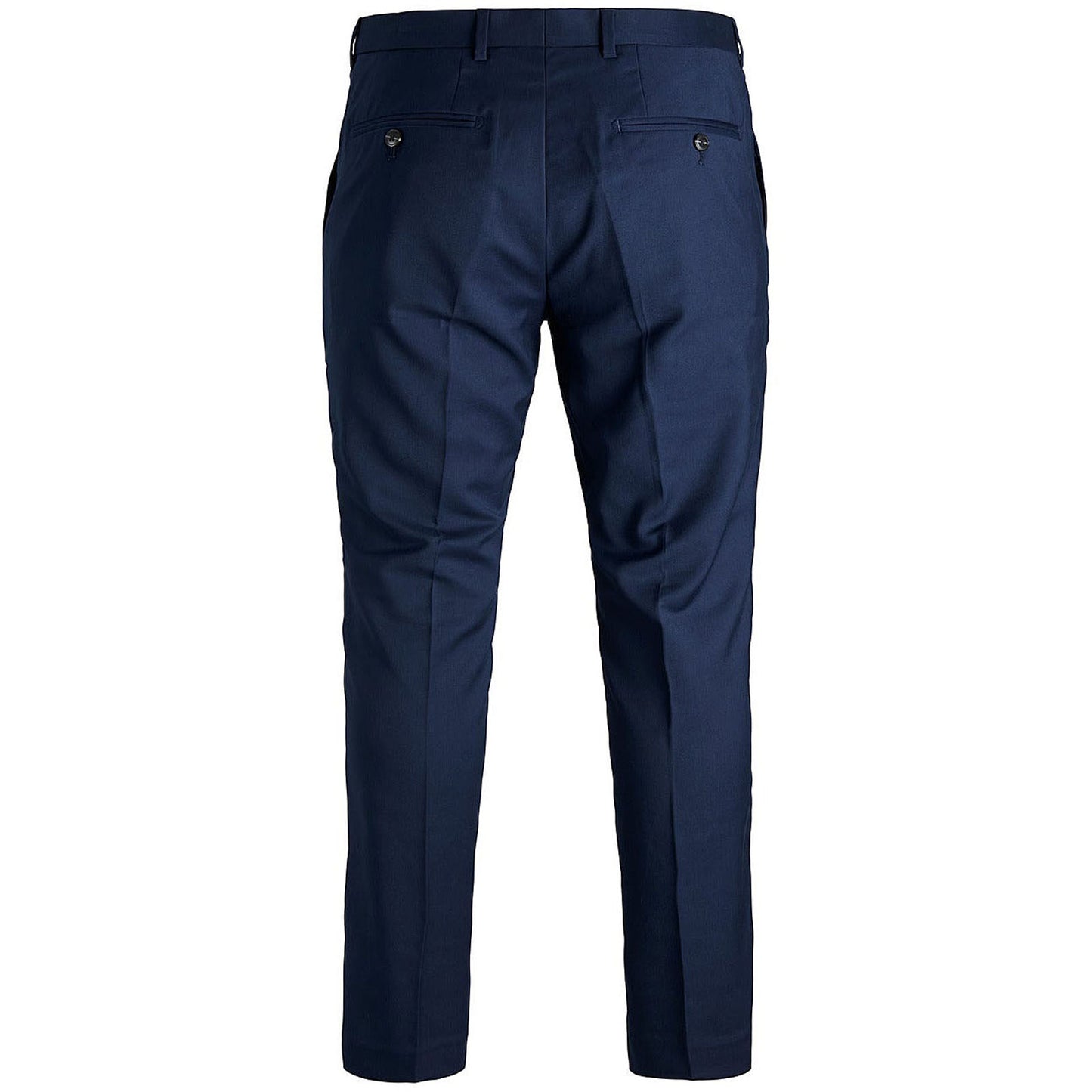 Plus Size Franco Slim Tailored Trousers Medieval Blue