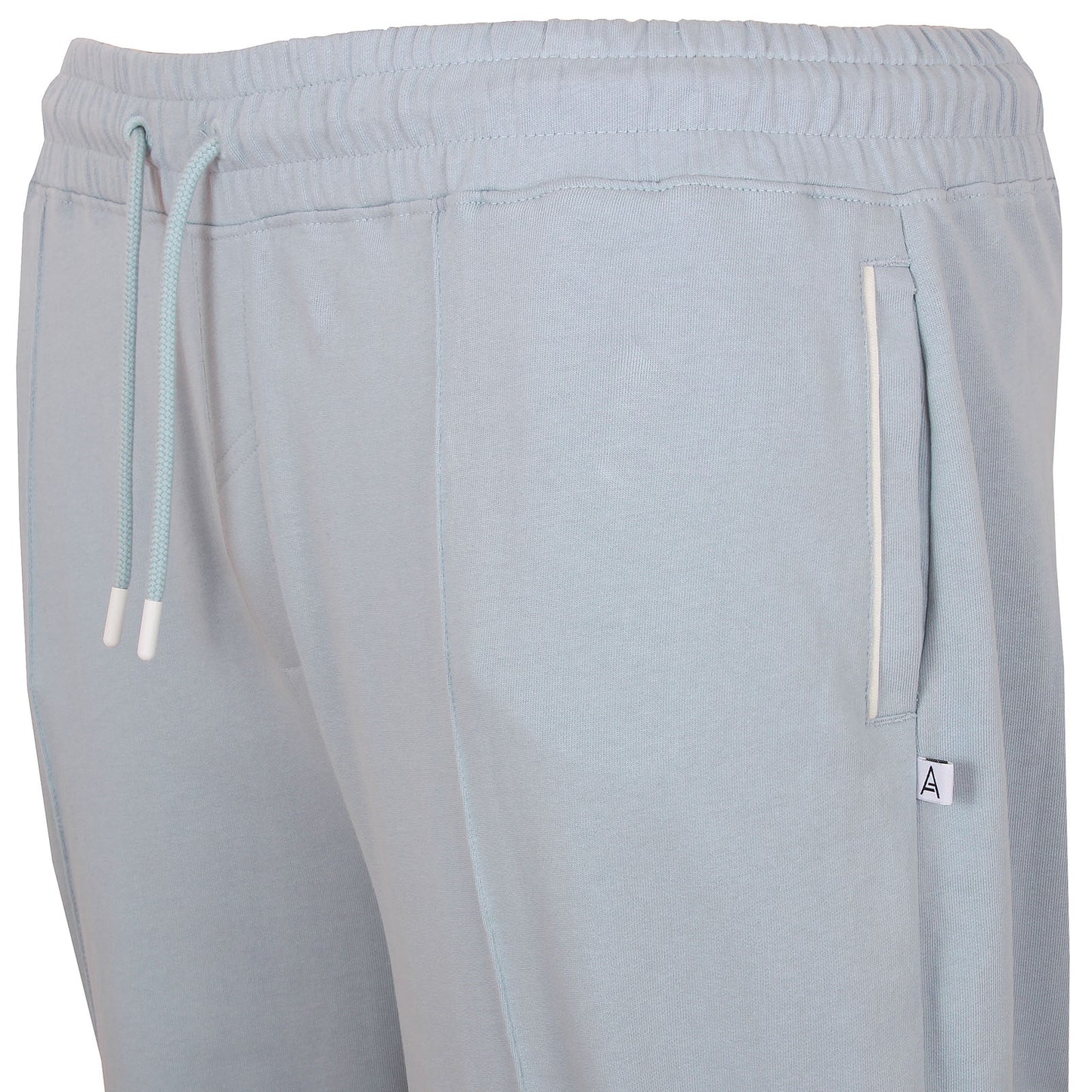 Sm4307 Kenny Open Cuff Joggers Blue Fog