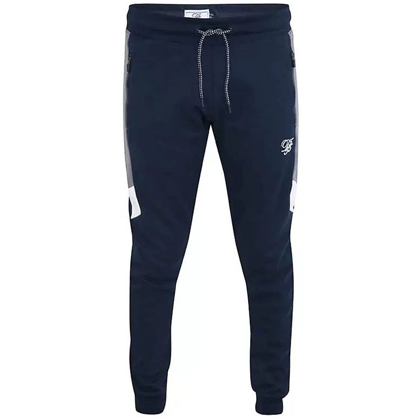 Plus Size Kenneth Couture Joggers Navy