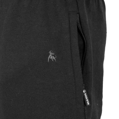 Plus Size Phoenix Straight Cuffed Joggers Black