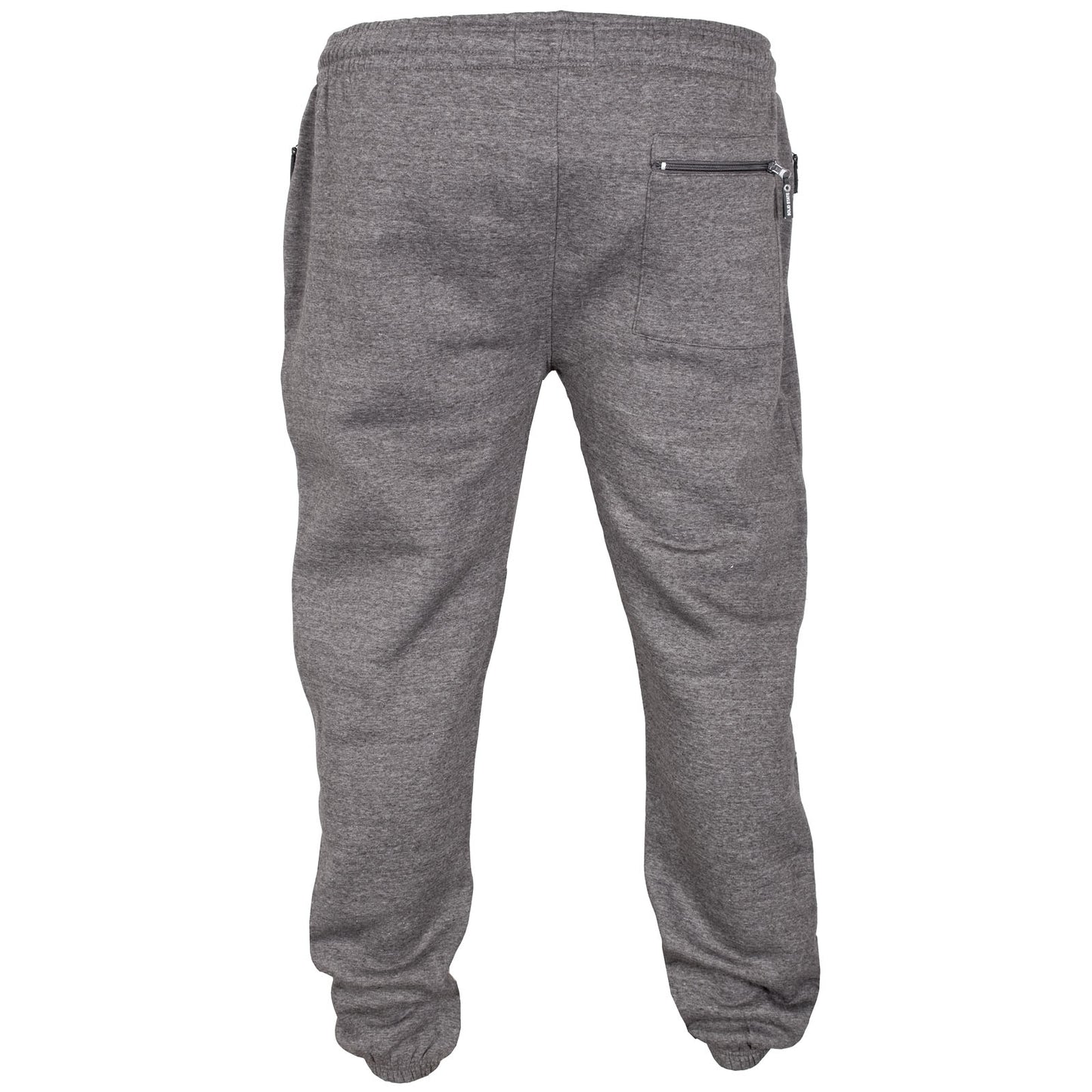 Plus Size Phoenix Straight Cuffed Joggers Grey Marl