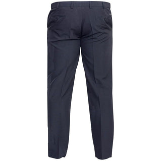 D555 Plus Size Max Xtenda Waist Trousers Navy