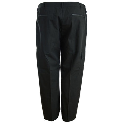 Plus Size Action Trousers Black