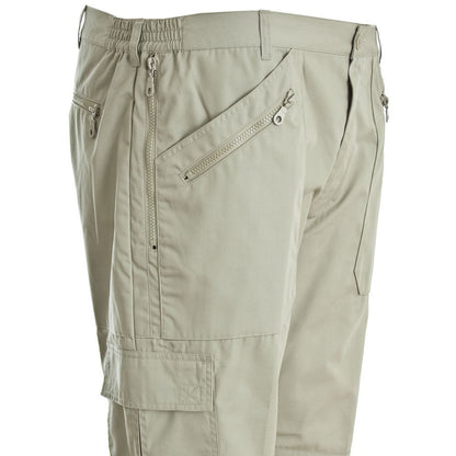 Plus Size Action Trousers Stone