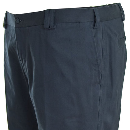 Plus Size Expand-A-Band Chinos Navy