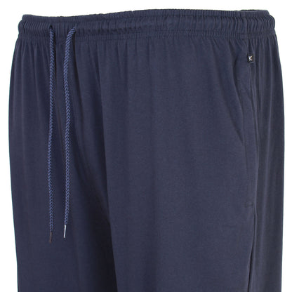 Kam Jeans Plus Size Lounge Pants Plain Navy