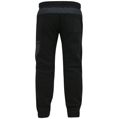 D555 Plus Size Cotgrave Couture Joggers Black