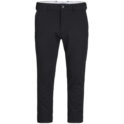 Plus Size Marco Cooper Slim Fit Chinos Black