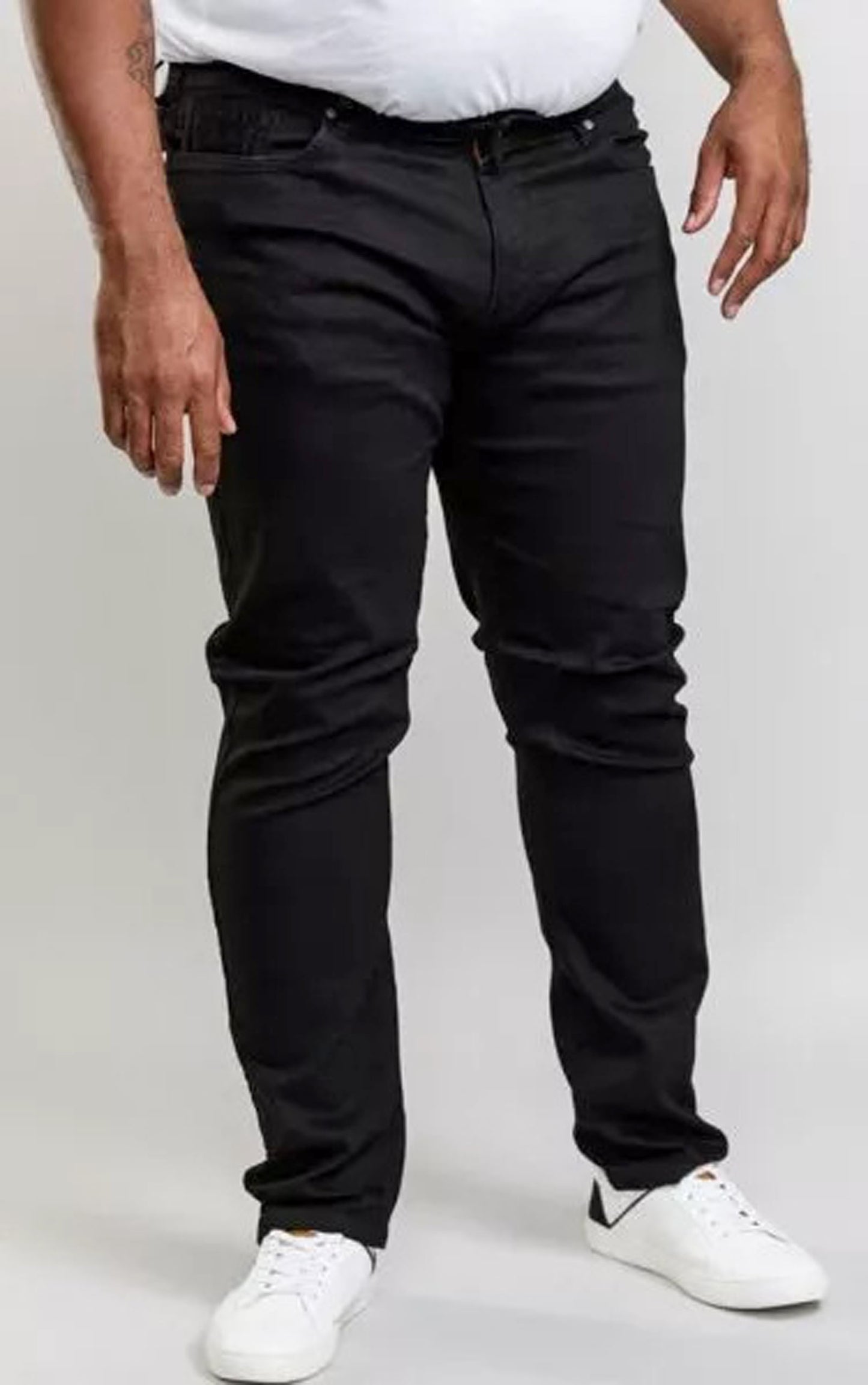 Plus Size Claude Tapered Jeans Black (42-60")