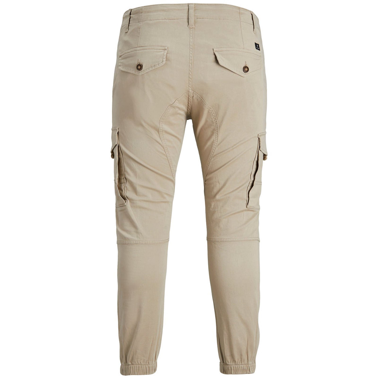 Jack Jones Plus Size Paul Flake Akm 542 Cargo Trousers Crockery