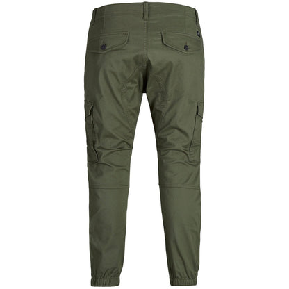 Plus Size Paul Flake Akm 542 Cargo Trousers Olive Night