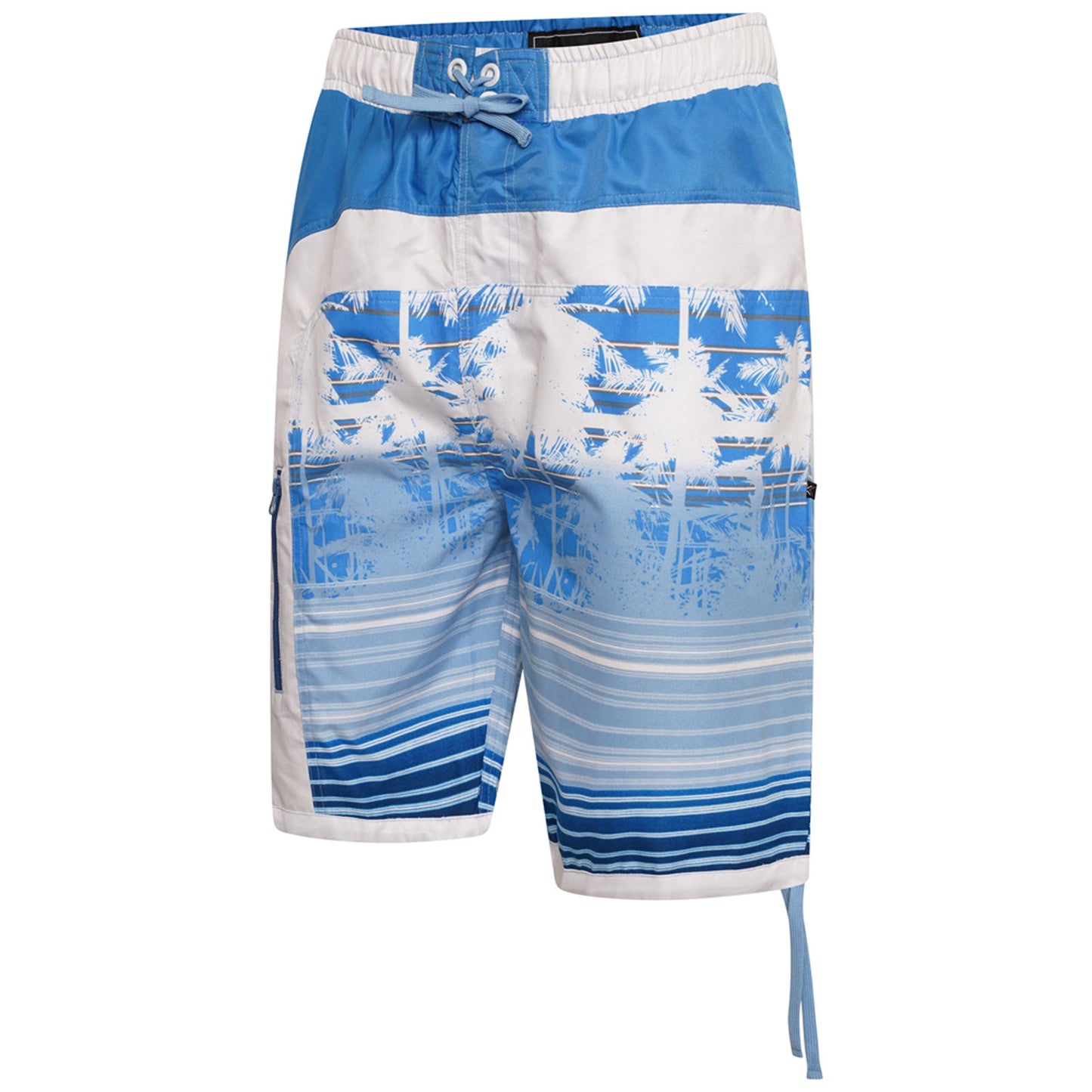 Plus Size 3008 Surfer Panelled Boardshorts Sea